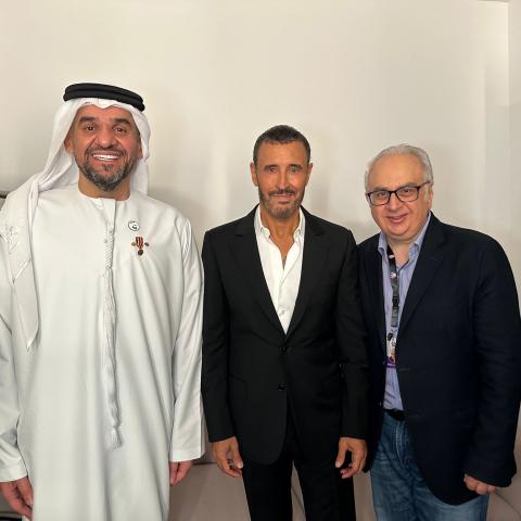 كاظم الساهر و حسين الجسمي