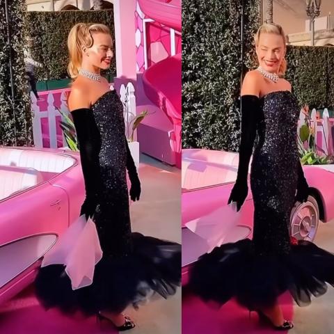 مارغوت روبي بإطلالة باربي- الصور من فيديو لـ@entertainmenttonight
