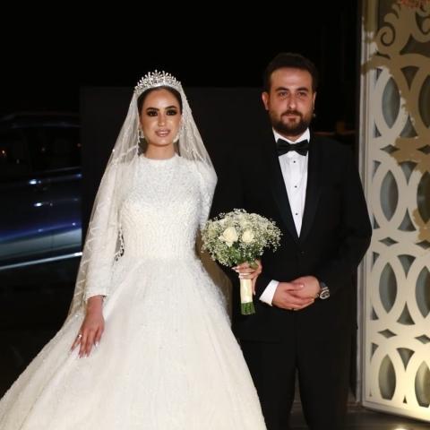 صورة من زفاف الإعلامي زيد شاهين
