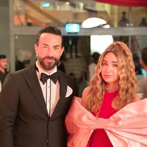 هنا الزاهد وكارلوس عازار من مسلسل &quot;سيب وأنا سيب&quot;