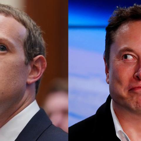 نزال إيلون ماسك ومارك زوكربيرغ