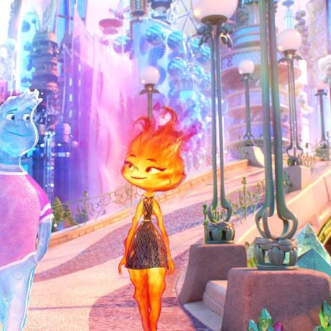 فيلم Elemental ايليمنتال - مدينة العناصر - مصدر الصورة تويتر