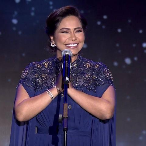 شيرين عبد الوهاب - صورة من حفل &quot;ليلة الدموع&quot;