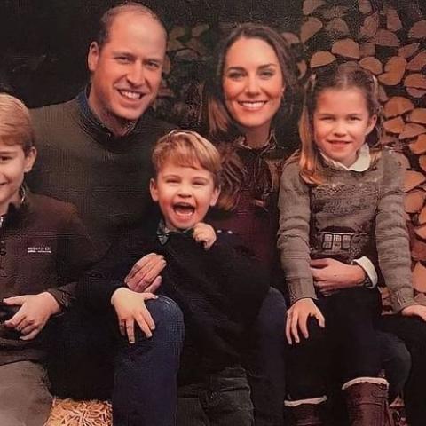 الأميرة كيت ميدلتون والأمير ويليام برفقة أطفالهم - صورة من غوغل