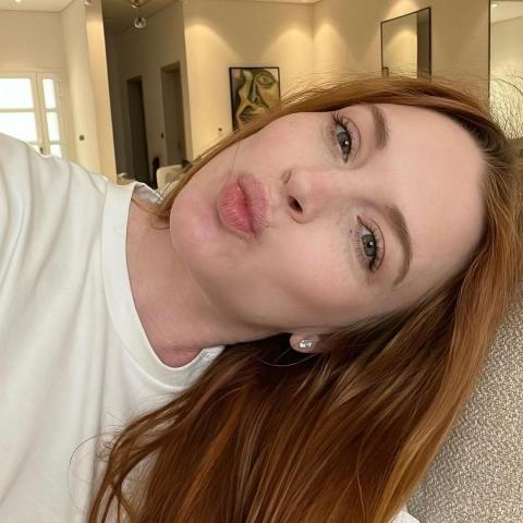 ليندسي لوهان- انستقرام @lindsaylohan