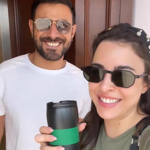 وسام فارس وسارة أبي كنعان - إنستغرام