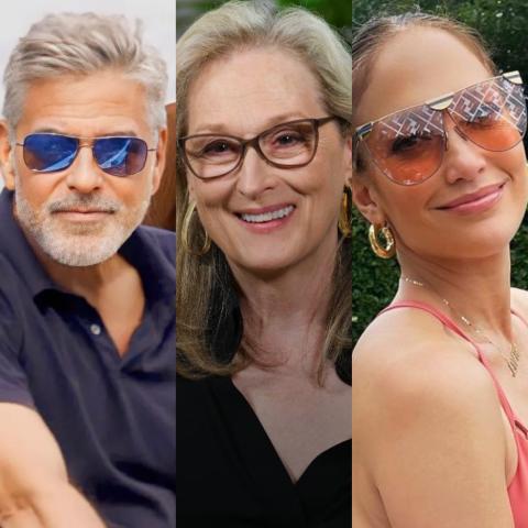 جينيفر لوبيز وميريل ستريب وجورج كلوني - تويتر