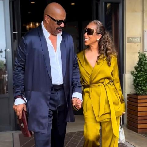 ستيف هارفي مع زوجته مارغوري إيلين - إنستغرام