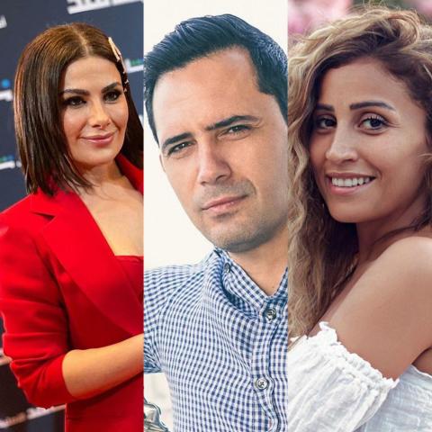 أبطال فيلم أنف وثلاث عيون