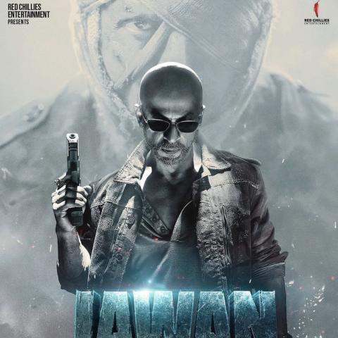 بوستر فيلم Jawan لشاروخان - إنستغرام