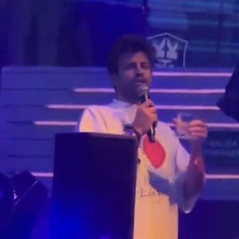 بيكه - صورة من الفيديو المتداول