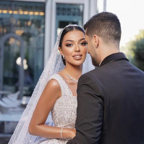 من زفاف تالا ابو شعر