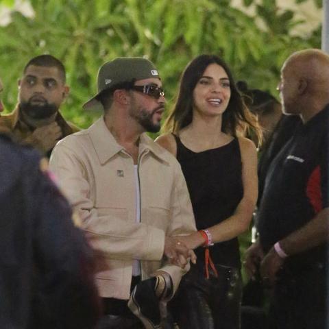 كيندال جينر وباد باني في حفل درايك - تويتر