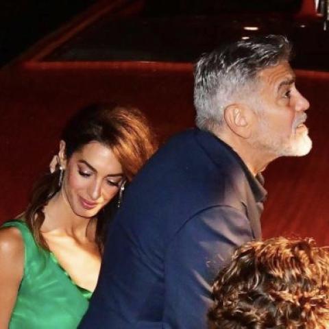 جورج كلوني وأمل علم الدين - تويتر