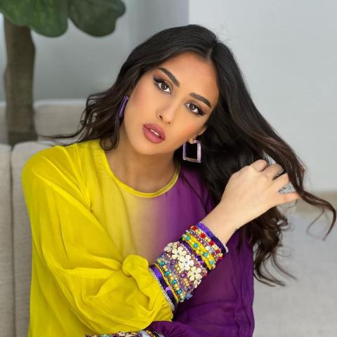 فرح الهادي - صورة من إنستقرام