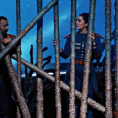 هيا عبد السلام من مسرحية تو ذا موون - صورة من حساب رlumiere__photography__ على انستقرام