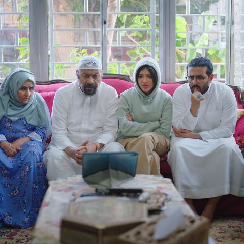 من كواليس مسلسل "بيت طاهر" - صورة من نتفليكس