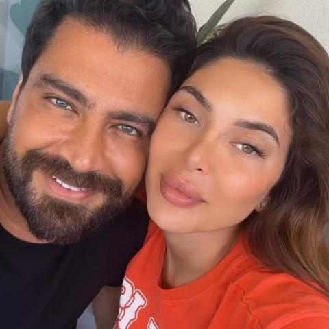 معتصم النهار و لين برنجكجي - صورة معدلة