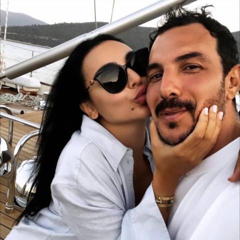 باسل خياط وناهد زيدان - صورة من ستوري إنستقرام