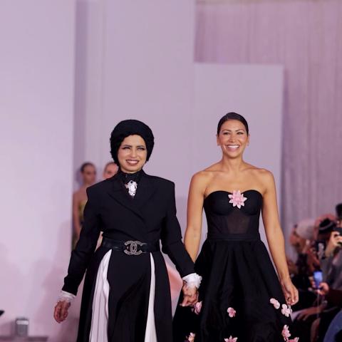 مايا ويليامز تفتتح عرض منتهى العجيل في لندن