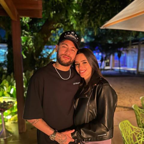 نيمار وحبيبته برونا بيانكاردي - صورة من إنستقرام