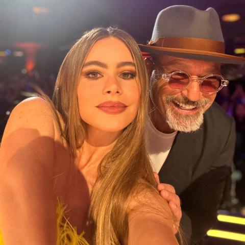 صوفيا فيراغارا وHowie Mandell - صورة من إنستغرام @sofiavergara
