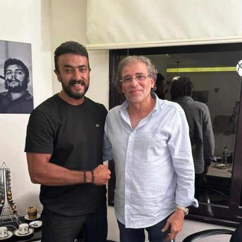 خالد يوسف وأحمد العوضي