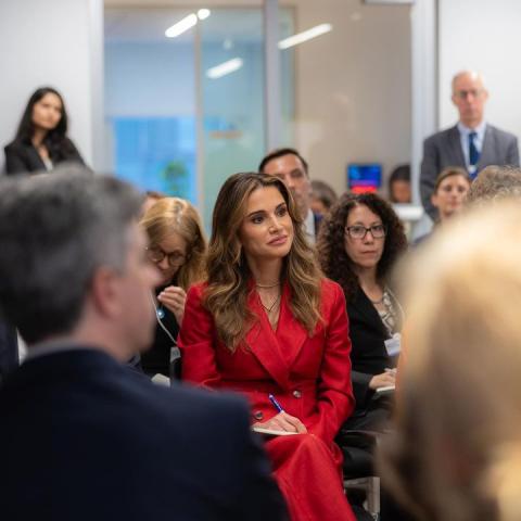 الملكة راينا - صورة من إنستقرام @queenrania