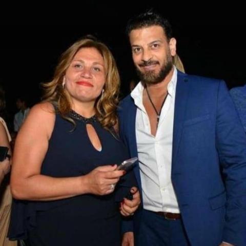 أشرف مصيلحي ومنال الصيفي