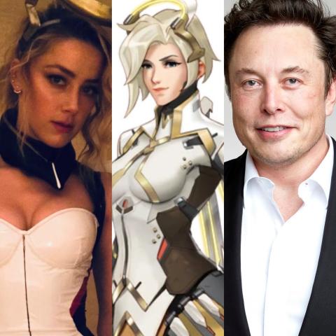 إيلون ماسك وأمبر هيرد - تويتر