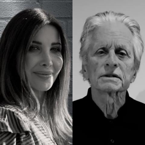 مايكل دوغلاس ونانسي عجرم