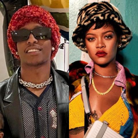 ريهانا وآيساب روكي - إنستغرام