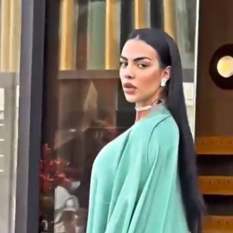 جورجينا رودريغيز - صورة مأخوذة من فيديو على السوشيال ميديا