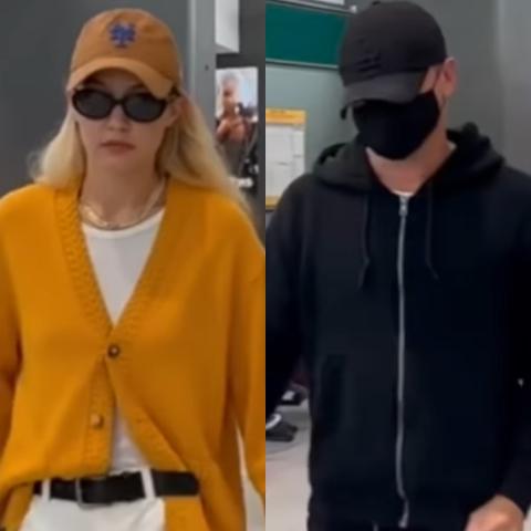 ليوناردو دي كابريو وجيجي حديد -إنستغرام