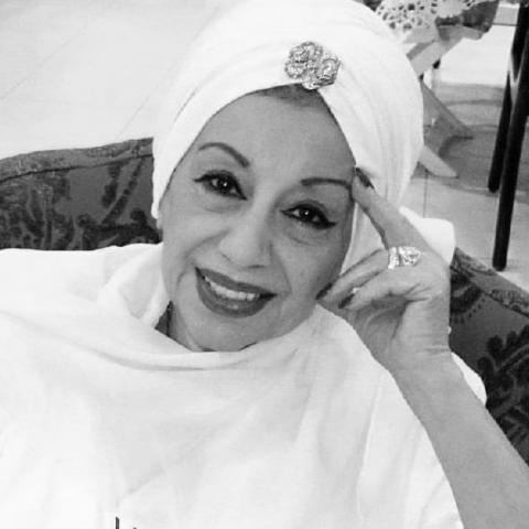 الراحلة نجاح سلام - صورة من تويتر