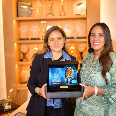 نيللي كريم وفاطمة مصطفي