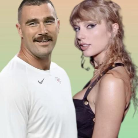 تايلور سويفت وترافيس كيلسي  - صورة معدلة