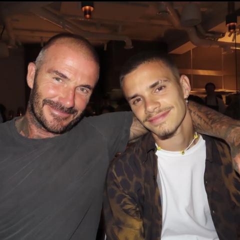 رميو وديفيد بيكهام - إنستغرام