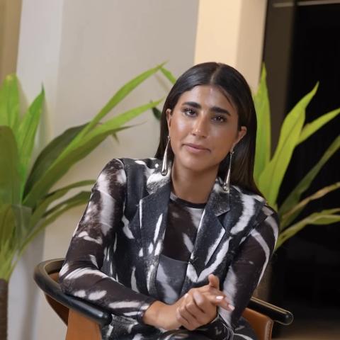 ليلى عبدالله في برنامج ABtalks - إنستغرام