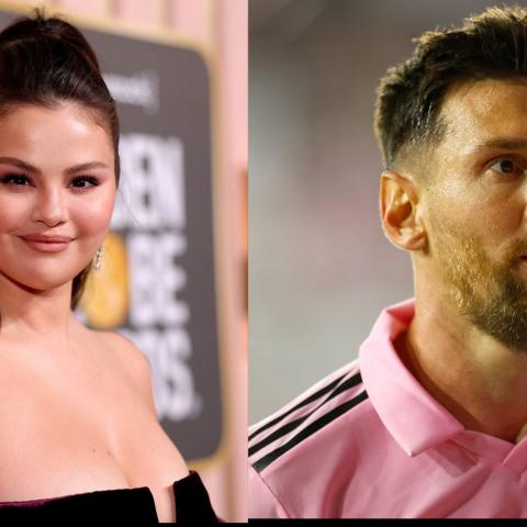 ليونيل ميسي وسيلينا غوميز