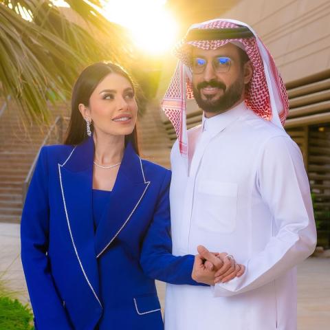 خالد صقر وإلهام علي