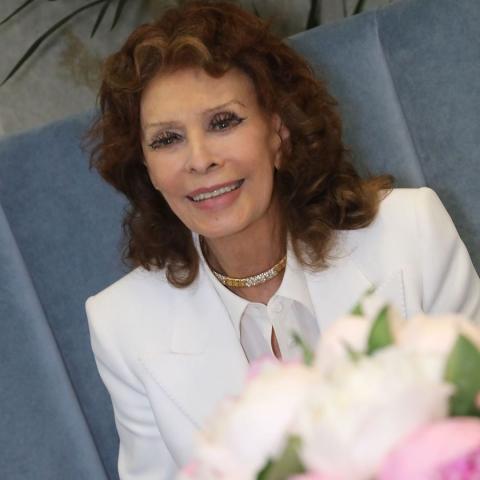 صوفيا لورين - صورة من انستقرام