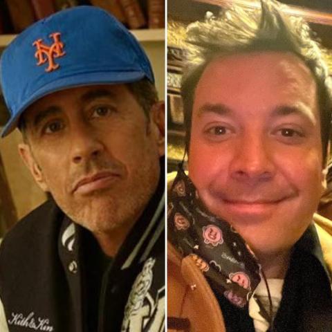 جيري ساينفيلد و جيمي فالون - صومرة معدلة من السوشيال ميديا