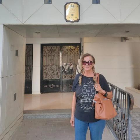 نجلاء فتحي بأحدث ظهور لها - صورة من السوشيال ميديا