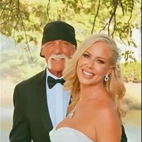 صور زفاف هالك هوجان و سكاي ديلي - صورة معدلة