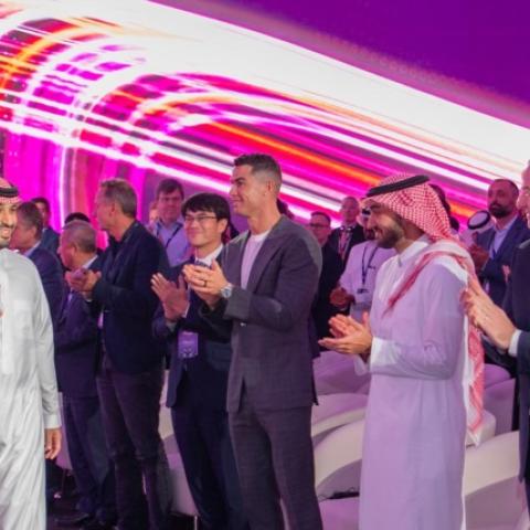 صورة من حفل إطلاق كأس العالم للرياضات الإلكترونية - غوغل