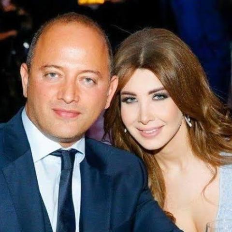 نانسي عجرم وزوجها فادي الهاشم
