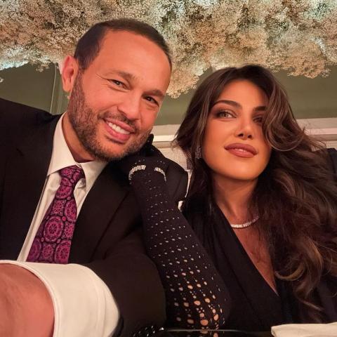 ريهام حجاج وزوجها محمد حلاوة - صورة من Instagram