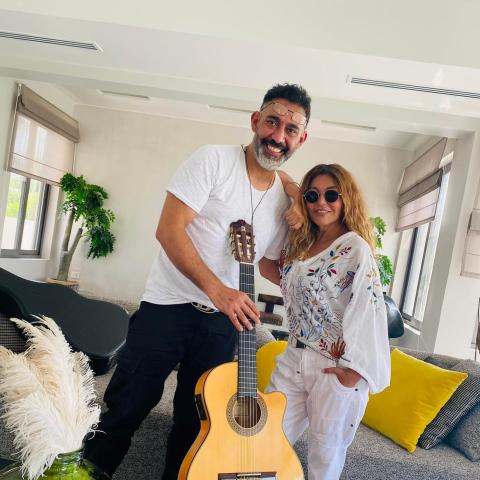 سميرة سعيد وعمرو مصطفى - صورة من إنستقرام