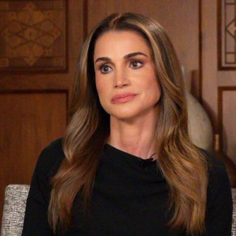 الملكة رانيا العبدالله - صورة من موقع قناة المملكة